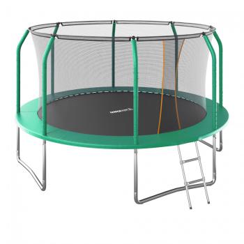 Батут UNIX Line Премиальный / Supreme Basic 12 ft (366 см) зеленый TRUSUB12G vasilgym - Игровые-столы.рф