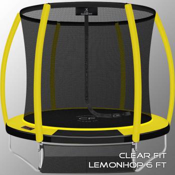 Каркасный батут Clear Fit LemonHop 6Ft уличный swat - Игровые-столы.рф