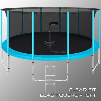 Каркасный батут Clear Fit ElastiqueHop 16Ft - Игровые-столы.рф