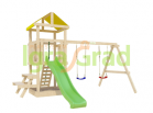 Детская площадка IgraGrad Крафтик со столиком  - Игровые-столы.рф