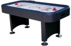 Игровой стол - аэрохоккей "Wizard" 6 ф (черно-голубой) 50.026.06.5  - Игровые-столы.рф