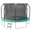 Батут Scholle FLIP 12FT с внутренней сеткой и лестницей спортдоставка - Игровые-столы.рф