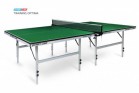 Теннисный стол екатеринбургспорт swat  Training Optima green с системой регулировки высоты 60-700-01-01 - Игровые-столы.рф