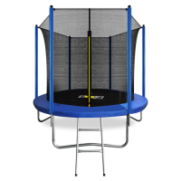 Батут екатеринбургспорт доставка 8FT с внутренней страховочной сеткой и лестницей (Blue)ARLAND  - Игровые-столы.рф