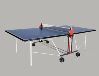 Стол теннисный proven quality Donic Outdoor Roller FUN синий  - Игровые-столы.рф