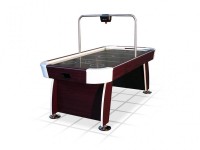 Игровой стол - аэрохоккей "Miami" 7 ф (махагон, электронное табло) - Игровые-столы.рф