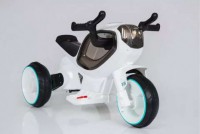 Детский электромотоцикл HC-1388 белый - Игровые-столы.рф