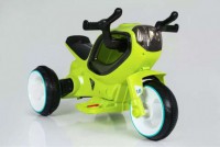 Детский электромотоцикл HC-1388 зеленый - Игровые-столы.рф