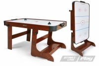 Игровой стол - аэрохоккей Start Line Transform Ice 5 футов SLP-6030FE (для дома) - Игровые-столы.рф