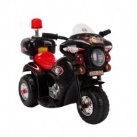 Детский электромотоцикл 998 черный - Игровые-столы.рф