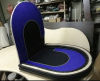 Стол для покера складной SWAT в комплекте с ножками с разметкой 150x75 см. высота 75 см - Игровые-столы.рф