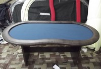 Стол для покера SWAT без разметки в комплекте с ножками 205x82 см. высота 75 см - Игровые-столы.рф