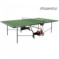 Теннисный стол Donic Outdoor Roller 400 230294-G зеленый всепогодный swat - Игровые-столы.рф