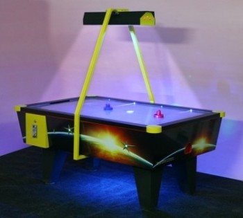 Игровой стол - аэрохоккей детский неоновый 0010 - Игровые-столы.рф