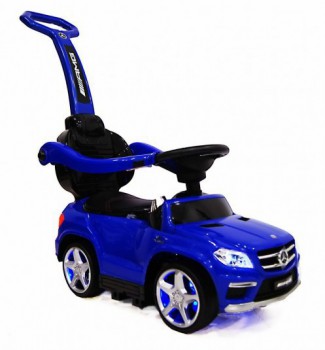 Детский толокар Mercedes-Benz GL63 A888AA-M синий - Игровые-столы.рф