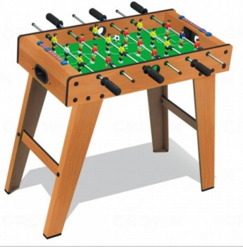 Игровой - стол футбол "Standard" (69x37x65 см, коричневый) GS1 - Игровые-столы.рф