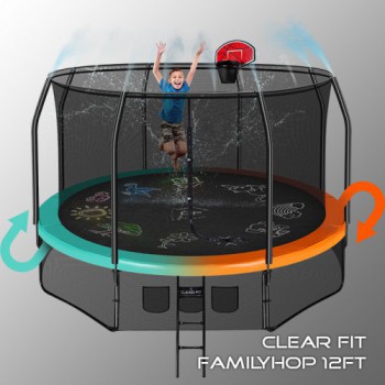   Clear Fit FamilyHop 12Ft  - -.